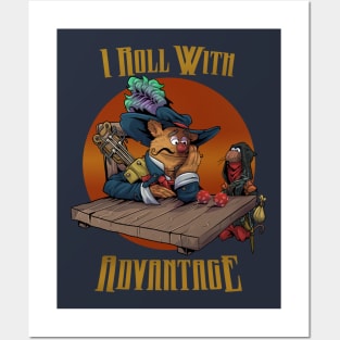 Roll With Advantage Posters and Art